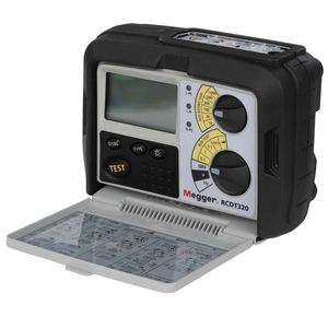 เครื่องทดสอบอุปกรณ์ป้องกันกระแสไฟฟ้ารั่วไหล Megger RCDT320 - Product Image 1