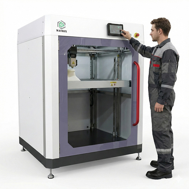 High Precision New FGF 3D Printer Industrial Manufacturing Multi Material Compatible Fast Printing for Mold Making