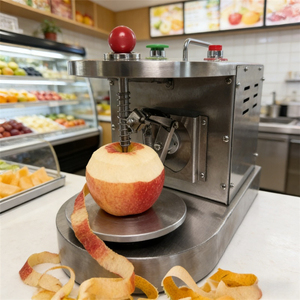 Máquina Peladora de Frutas Automática Multifuncional, Peladora Eléctrica Industrial para Quitar el Núcleo de las Manzanas - Product Image 5