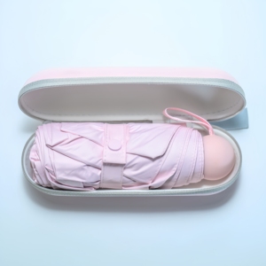 Paraguas Plegable Mini Ligero, Resistente al Sol y a la <span class=keywords><strong>Lluvia</strong></span>, Estructura Duradera, Compacto, Portátil, Ideal para Mochilas - Product Image 1