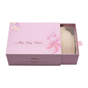 Custom Logo Luxury Rigid Drawer <b>Box</b> Kraft Paper T-Shirt Socks Fur Packaging with Velvet Lining & Magnetic Closure - Product Image 1