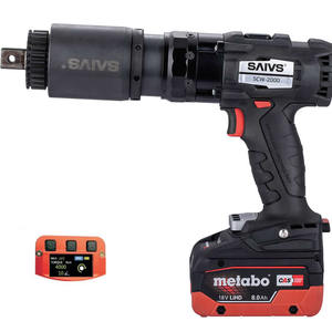Llave de Impacto Inalámbrica Portátil SCW-30A de 8A y 18V, Sin Escobillas, 700Nm, Cuadradillo de 1 Pulgada, Batería de 1500mAh, Pantalla LCD, Uso Industrial - Product Image 6