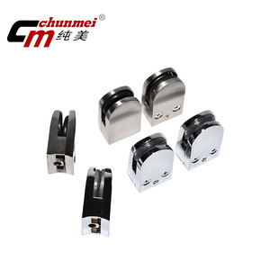 Gran oferta, barandilla ajustable, barandilla, cubierta, abrazadera de vidrio, soporte de vidrio <span class=keywords><strong>D</strong></span> pequeño, abrazadera de vidrio de 8-10Mm - Product Image 6