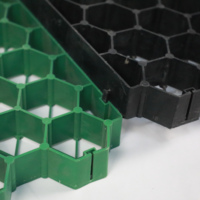 50mm hauteur en nid d'abeille en plastique grilles d'herbe/pavés d'herbe pour le stationnement