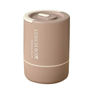 Boîte à lunch portable en acier inoxydable 304, 3 compartiments, boîte à lunch bento pour enfants avec sac isotherme - Product Image 6