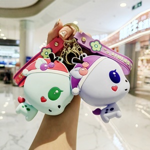 กระเป๋าใส่เหรียญรูปกวางคริสต์มาสขนาดเล็กทำจากซิลิโคน น่ารักสำหรับเด็กชายและเด็กหญิง ใช้เป็นกระเป๋าเก็บของส่วนตัว อุปกรณ์เสริมสำหรับกระเป๋านักเรียน - Product Image 2