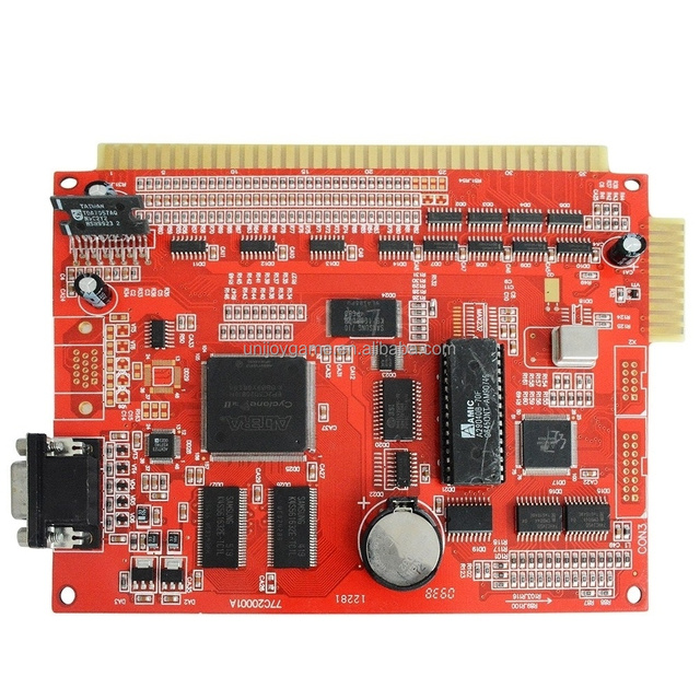 7-in-1 Mario Game Console PCB Board Kit with VGA Output English for Coin Pusher 1-Year Warranty