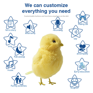 All'ingrosso giocattoli per bambini di alta qualità simpatici giocattoli di <span class=keywords><strong>peluche</strong></span> a forma di <span class=keywords><strong>pulcino</strong></span> interessante orologio piccolo pollo <span class=keywords><strong>peluche</strong></span> giocattolo per bambini - Product Image 3