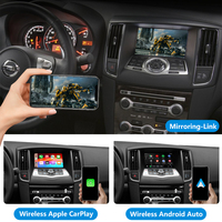 Decodificador Multimedia Inalámbrico Apple CarPlay para Nissan Maxima J32 370Z 350Z, Módulo Android Auto para Nissan Maxima CarPlay