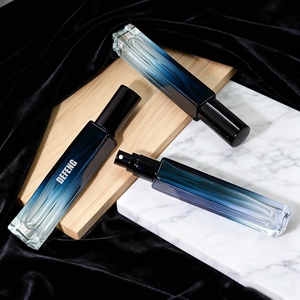 Tùy Chỉnh 10Ml Chai Thủy Tinh Rỗng Màu Xanh Nâu Hổ Phách Du Lịch Sang Trọng Refillable Mini Chai Nước Hoa Với Vít Cap - Product Image 1