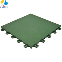 Carreaux sur sol de sport polyvalents, autobloquant, modulaire, de haute qualité, pour l'extérieur, salle de hockey, pièces