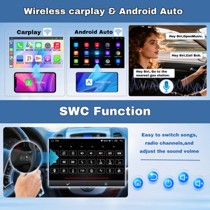 7Inch <span class=keywords><strong>Android</strong></span> Màn Hình Cảm Ứng Xe Video Stereo Cho Livana 2006 2010 DVD Player Đa Phương Tiện Hệ Thống Đài Phát Thanh Carplay Phổ Xe Đài Phát Thanh - Product Image 3