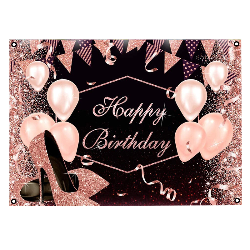 Banderole Happy Birthday QEQSHQO – Arc-en-ciel Multicolore – Lettres Personnalisées – Guirlande Réutilisable Pour Décoration De Fête Et Anniversaire