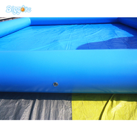 Piscine gonflable commerciale, jeux d'eau personnalisés, boule