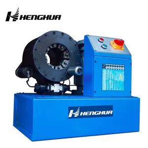 HF51 Automatic Multifunction and Flexible Hydraulic Fire Hose Crimping Machine / Rubber Compression Molding