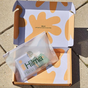 Venta al por mayor Eco Skincare / Beauty / Cloth Packing Wigs Beige Reciclado Mailer Box - Product Image 1