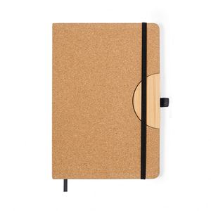 Nuevo Soporte para Teléfono Ecológico de Bambú, Libreta con Cubierta Dura de Corcho, Libreta Promocional con Logotipo Personalizado para Promoción de Oficina - Product Image 1
