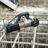 HH-LRC22 BESITIGER 1200W 36V Pemotong Listrik Tulangan Baja dengan Gagang Ulir Batang Baja Rentang Pemotongan 4-22mm Kecepatan 2-3 detik