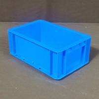 Boîtes de rangement en plastique HDPE empilables et recyclables de norme européenne pour la logistique et le transport