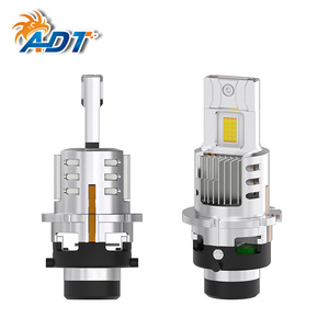 ADT D2 D4 ไฟหน้า LED พร้อมบัลลาสต์ HID สำหรับปรับความสมดุล 6000K สีขาว D2S D2R D4S D4R LED 80W - Product Image 1