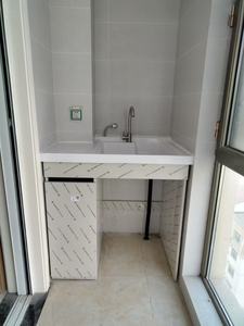 Multi-Function Home <b>Laundry</b> <b>Cabinet</b> With Storage, & Washing Machine Integration 100*70 Integrated Design Combines Washing Machin - Product Image 4