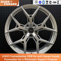 Jantes concaves personnalisées GUDE forgées 5x114.3/112 en argent pour Mercedes- W221/W222/W223 & pour XE20 18-22 pouces, nouvelles jantes