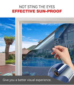 PET Film for <strong>Window</strong> <strong>Mirror</strong> Reflective Insulation Film Clear Silver Guangzhou Glass Film Building Solar Control Privacy <strong>Foil</strong> - Product Image 3