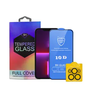 0 4mm 9H 2 5D Tempered Glass Đối với iPhone 12 13 Pro Max mini bảo vệ màn hình Nhà sản xuất bán buôn điện thoại di động bảo vệ phim