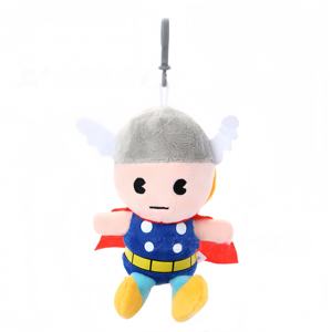 Peluches de Spider-Man, Iron Man y <span class=keywords><strong>Hulk</strong></span> de 4 Pulgadas, Súper Suaves, Lindos y Divertidos, Muñecos de Peluche para Máquinas de Garras, Llaveros de Animales de Peluche - Product Image 5