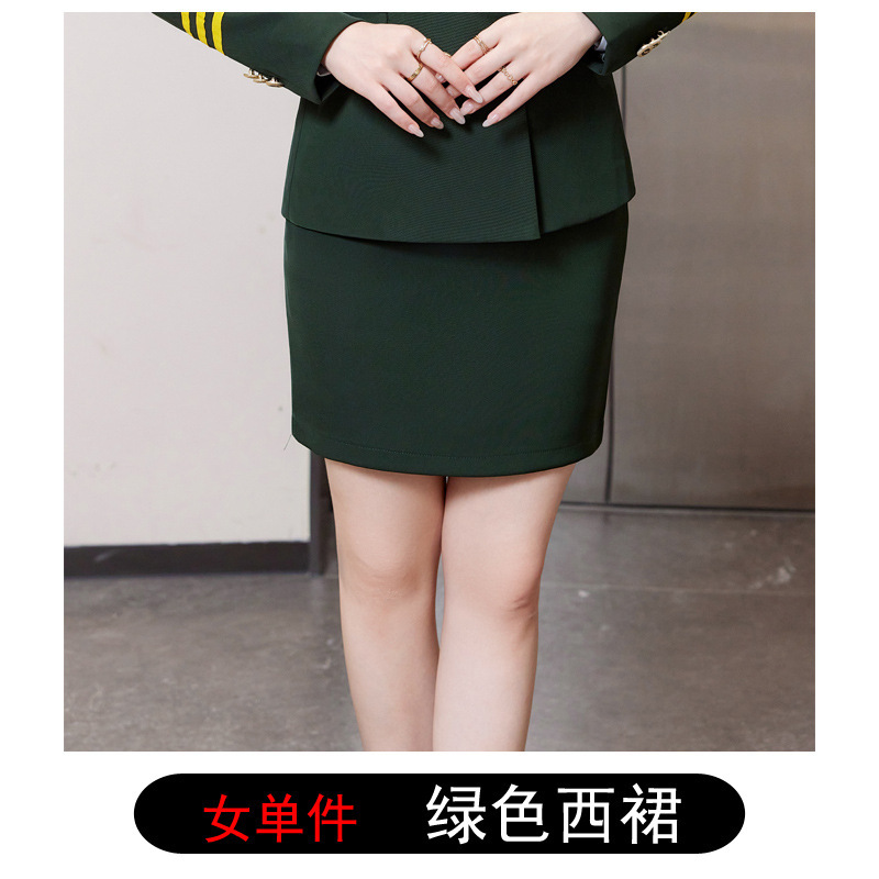 Green dress