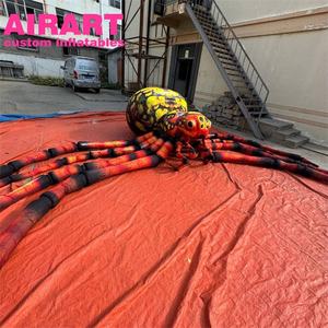 Araña inflable de Halloween, decoración gigante espeluznante para casa embrujada - Product Image 2