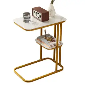KD โต๊ะกาแฟโมเดิร์นเรียบง่าย,โต๊ะกาแฟโต๊ะข้างบ้านไม้โมเดิร์นแบบเคลื่อนย้ายได้