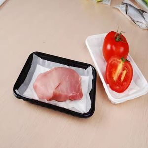 2026 Stock Size High Absorbency Environmental Pe Film Meat Absorbent Food <b>Pad</b> for Chicken Supermarket - Product Image 5