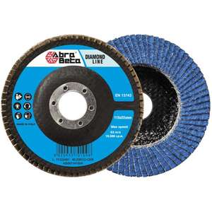 ABRA BETA - AB001141004 Disques à lamelles avec support en fibre de verre et tissu céramique zirconium à profil plat (multi-pack) ABRASIFS - Product Image 1