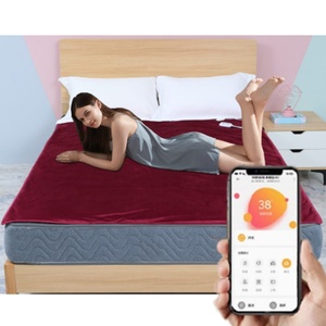 WiFi/Bluetooth Remote Control Folded Portable <b>Quilted</b> Eco-Friendly Far-infrared Electric Blanket 24V Washable Therapeutic - Product Image 1