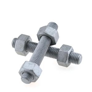 Hóa chất kháng M10 * 100mm HDG Đen coled Stud Bolt <span class=keywords><strong>ASTM</strong></span> A193 8.8 10.9 <span class=keywords><strong>b8m</strong></span> Rod với các loại hạt <span class=keywords><strong>ASTM</strong></span> <span class=keywords><strong>A194</strong></span> gr.8m - Product Image 2