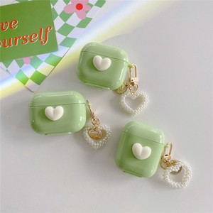 เคสป้องกันลายหัวใจสไตล์ INS สำหรับหูฟังไร้สาย Apple AirPods รุ่นที่ 4, เคสกันกระแทก Pro 2 - Product Image 4