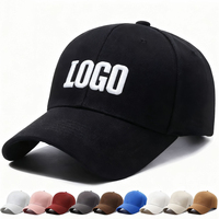 Gorras de Béisbol Bordadas con Logotipo Estampado, 6 Paneles, 100% Algodón, Protección Solar, Transpirables, de Secado Rápido, Impermeables, para Hombre