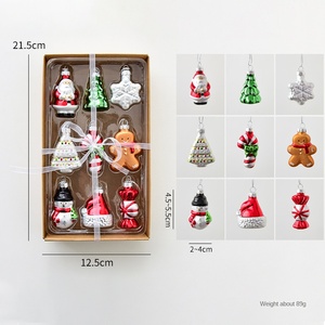 Nouvel Ornement de Noël Personnalisé en Verre, Pendentif Bonhomme de Neige Vieil Homme pour Arbre de Noël, Vente en Gros Directe Usine - Product Image 6