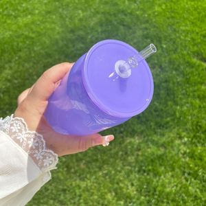 Shaped <b>Beer</b> Cups Drinking Tumblers 5 Colors Mixed 16Oz Plastic Soda Can - Product Image 2