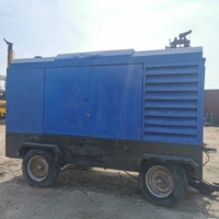 Compresseur d'air portable diesel Liutech à quatre roues d'occasion à vendre à bas prix