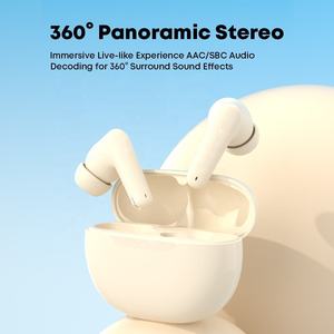TN17 <b>Wireless</b> Earbuds <b>Bluetooth</b> 5.4 Qualcomm Chip AAC Codec Touch Control Sports Gaming Headphones - Product Image 3