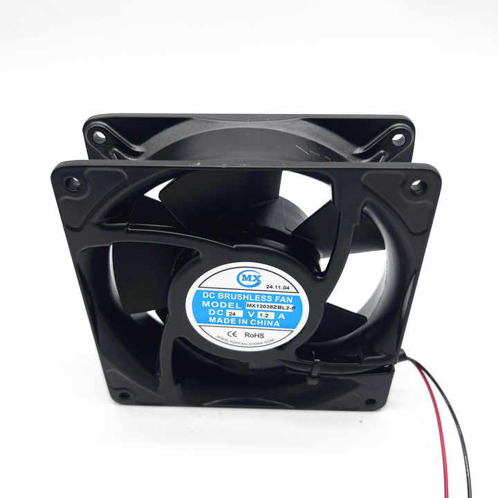 120x120x38 mm 220V AC DC Axial Cooling Fan OEM Copper Motor Ball ...