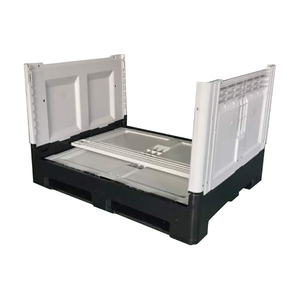 Lớn Số Lượng Lớn Nhiệm Vụ Nặng Nề Có Thể Xếp Chồng Gấp Nhựa Pallet Container Có Thể Gập Lại Lớn Pallet Hộp - Product Image 6