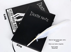 <span class=keywords><strong>Note</strong></span> di morte che scrivono diario quaderno agenda Anime diario libro dei cartoni animati bel tema di moda Cosplay grande taccuino in pelle quotidiano - Product Image 4