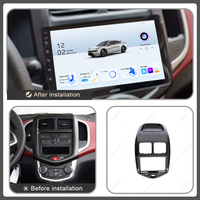 Modèles populaires d'autoradios Android GPS DSP avec cache-tableau de bord en plastique pour Changan Benben MINI 2010-2018, kit tableau de bord universel avec écran OLED