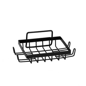 Lot de 2 <span class=keywords><strong>étagère</strong></span>s flottantes <span class=keywords><strong>pour</strong></span> salle de bain, <span class=keywords><strong>support</strong></span> mural en fer <span class=keywords><strong>pour</strong></span> brosses à dents, sans perçage, organisateur de rangement adhésif <span class=keywords><strong>pour</strong></span> salle de bain - Product Image 6