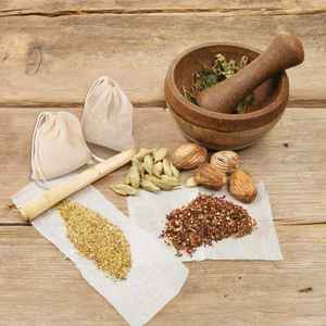 ถุงผ้าฝ้ายมัสลินแบบมีเชือกผูก 100 ชิ้น - Product Image 6