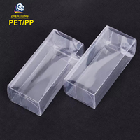Boîte en acétate transparent PET recyclable sur mesure, 0,3-0,5 mm, boîte en plastique vierge en PVC pour bonbons Funko