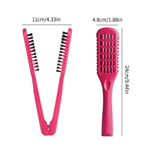 Cerdas <span class=keywords><strong>de</strong></span> jabalí <span class=keywords><strong>de</strong></span> secado <span class=keywords><strong>de</strong></span> alta velocidad, madera contrachapada doble, Clip <span class=keywords><strong>de</strong></span> planchado <span class=keywords><strong>de</strong></span> iones rectos, <span class=keywords><strong>cepillo</strong></span> <span class=keywords><strong>de</strong></span> férula Bang, <span class=keywords><strong>cepillo</strong></span> para alisar el <span class=keywords><strong>cabello</strong></span> con toothlet - Product Image 2